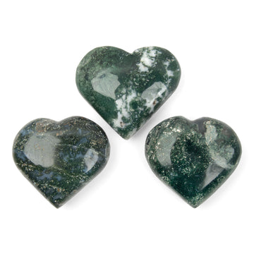 Agate - Moss, Hearts