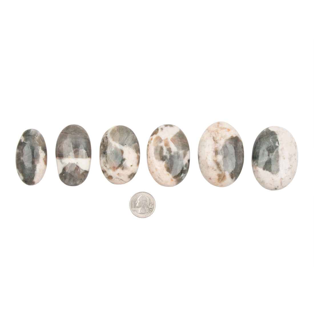 Polarized Moonstone - Palm Stones