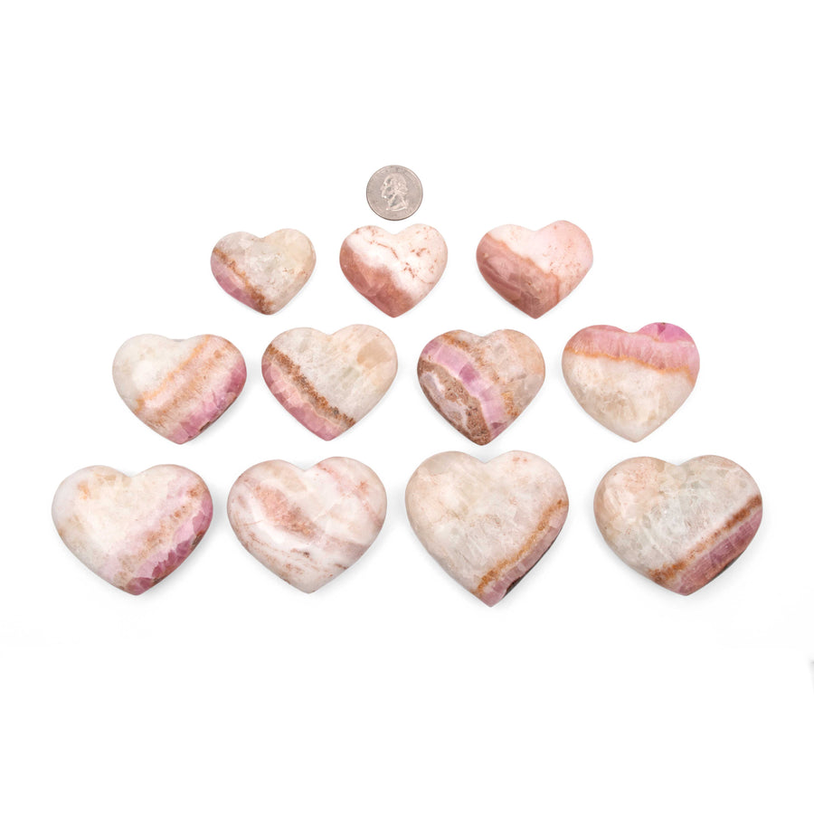 Aragonite - Pink, Hearts