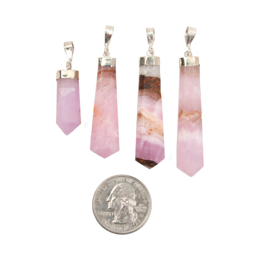 Aragonite - Pink, Pendants