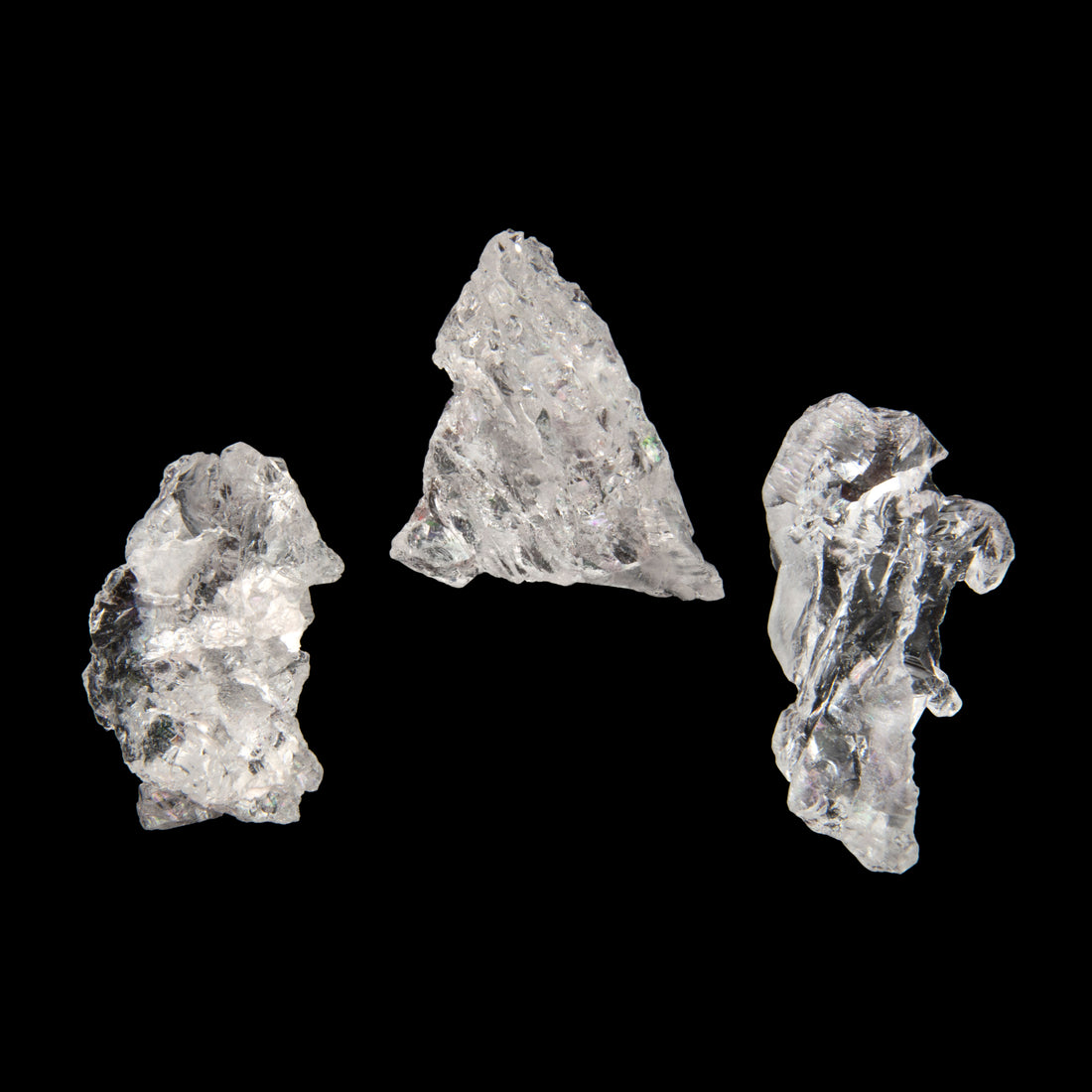 Pollucite - Etched, Pieces