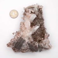 Pink Lemurian Quartz with Chlorite