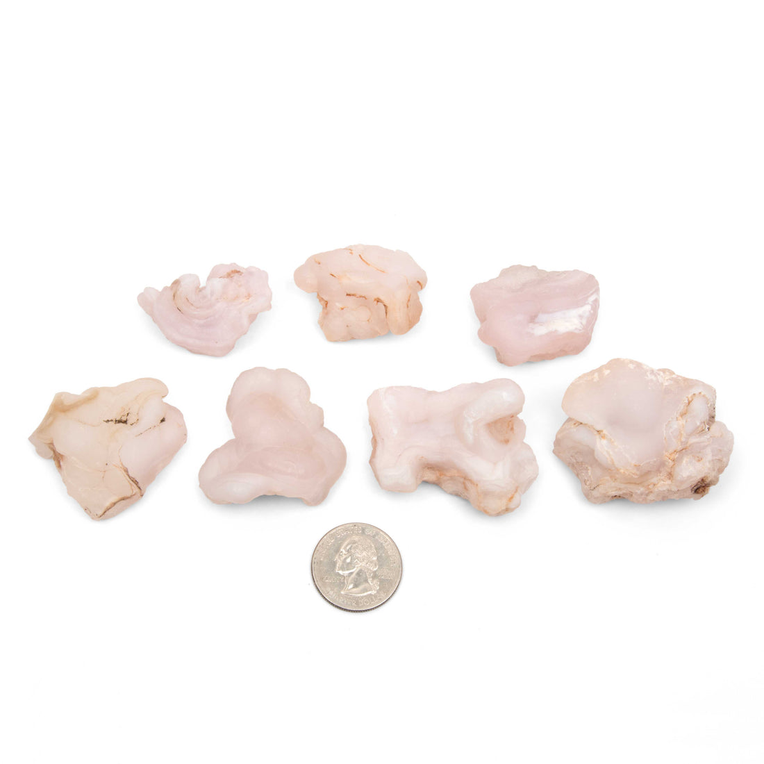 Chalcedony - Pink, Natural Stones