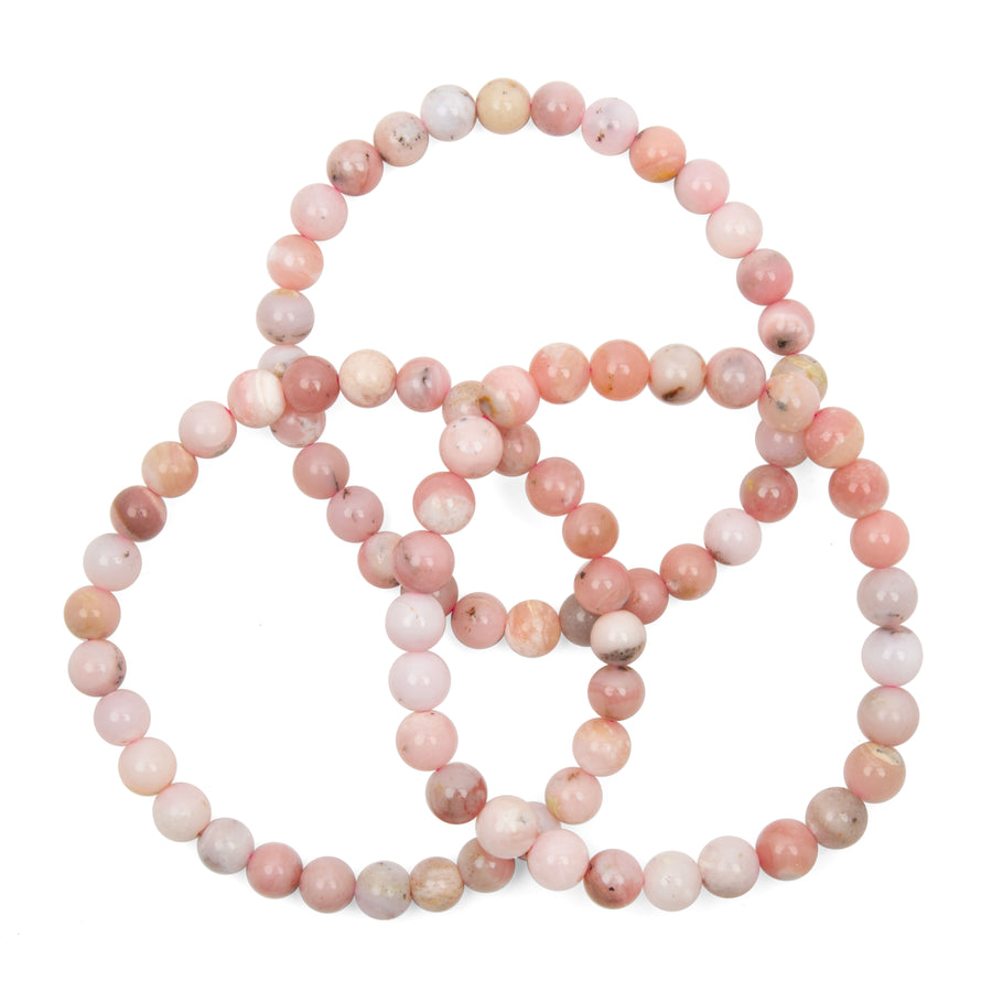 Buy Arka Surya Crystals Natural Pink Opal 8mm Beads Healing Bracelet for  Uplift and Balance Emotions Online at Best Prices in India - JioMart.