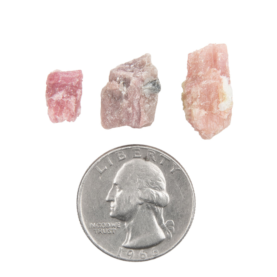 Tourmaline, Pink - Small Crystals