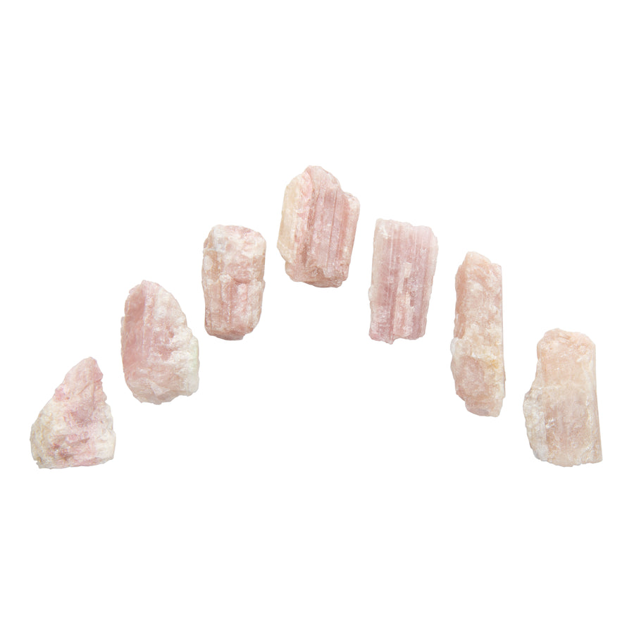 Tourmaline, Pink - Small Crystals