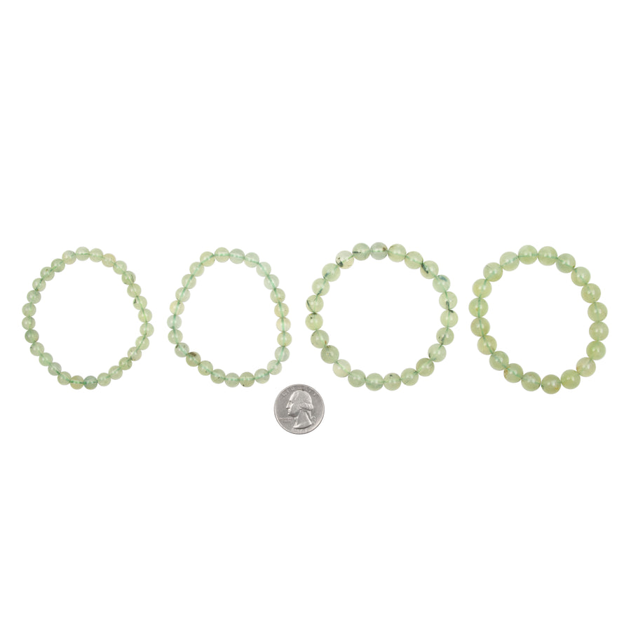 Prehnite, Green - Bracelet