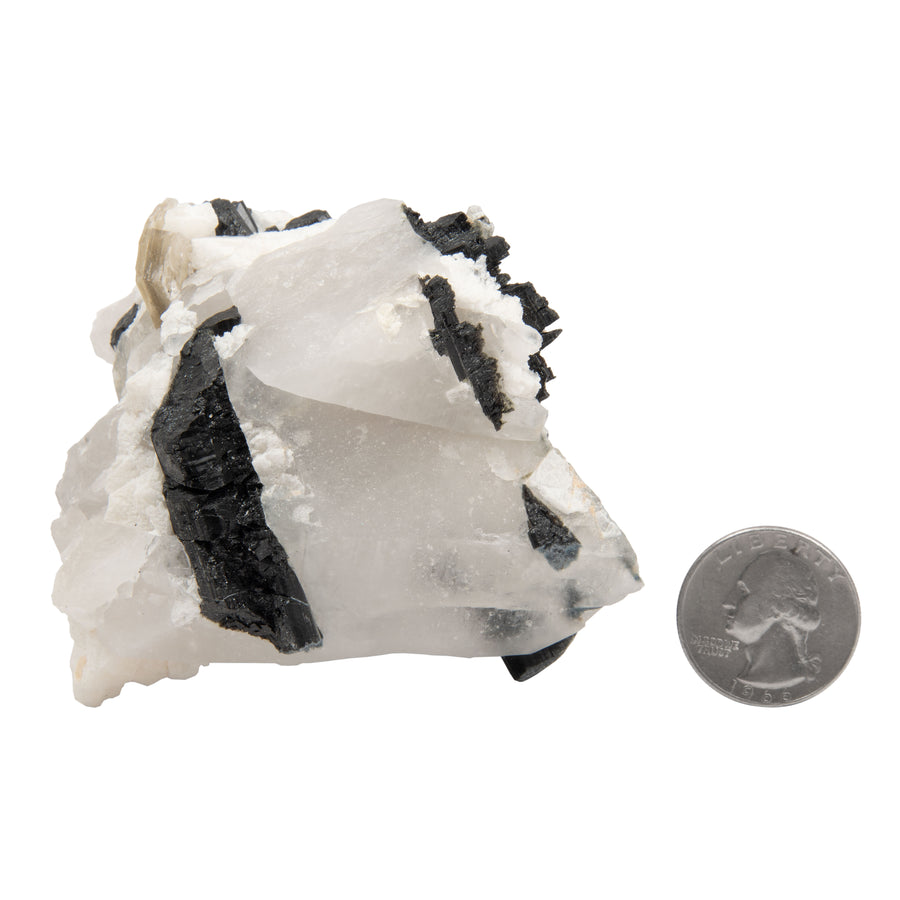 Quartz w/ Black Tourmaline