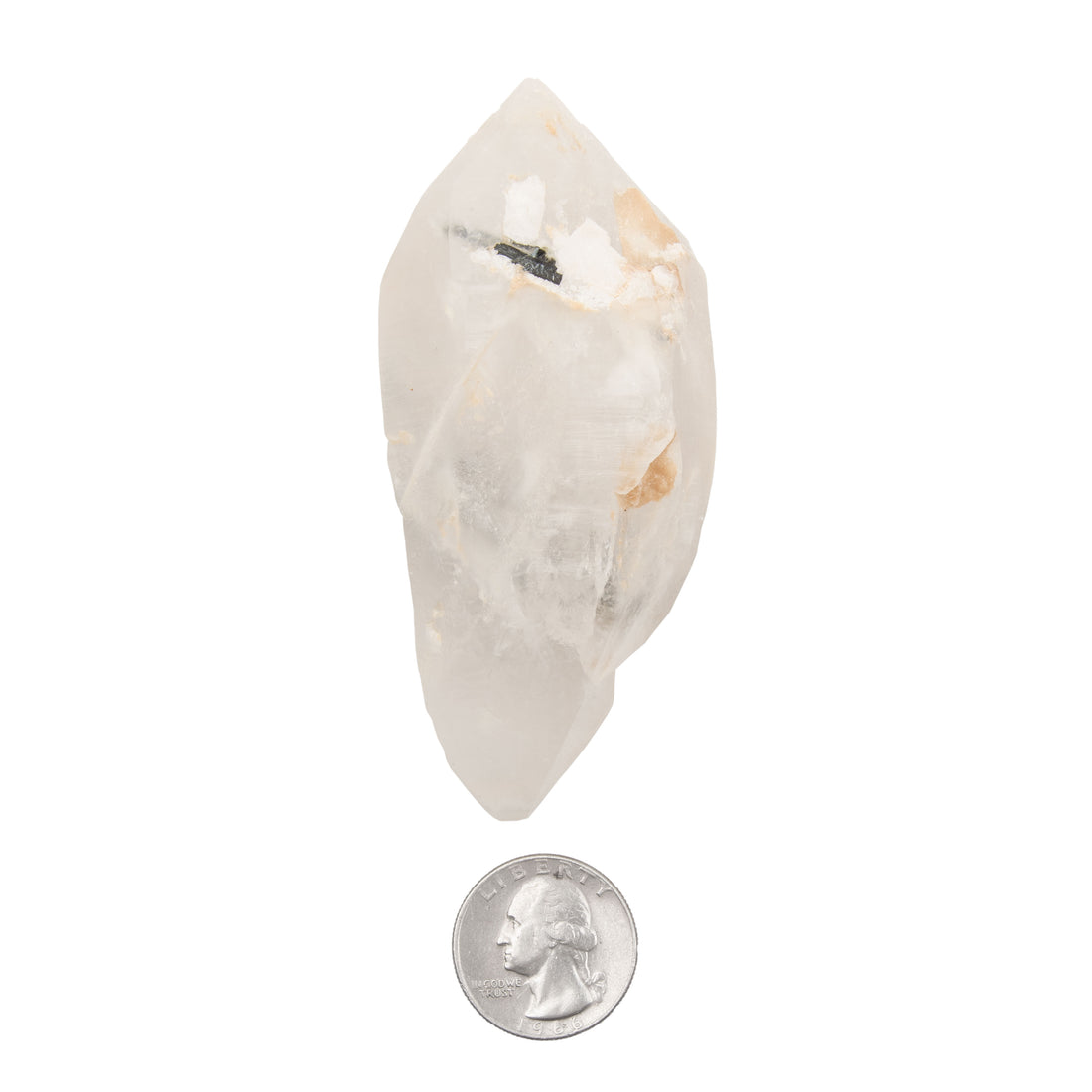 Quartz w/ Black Tourmaline