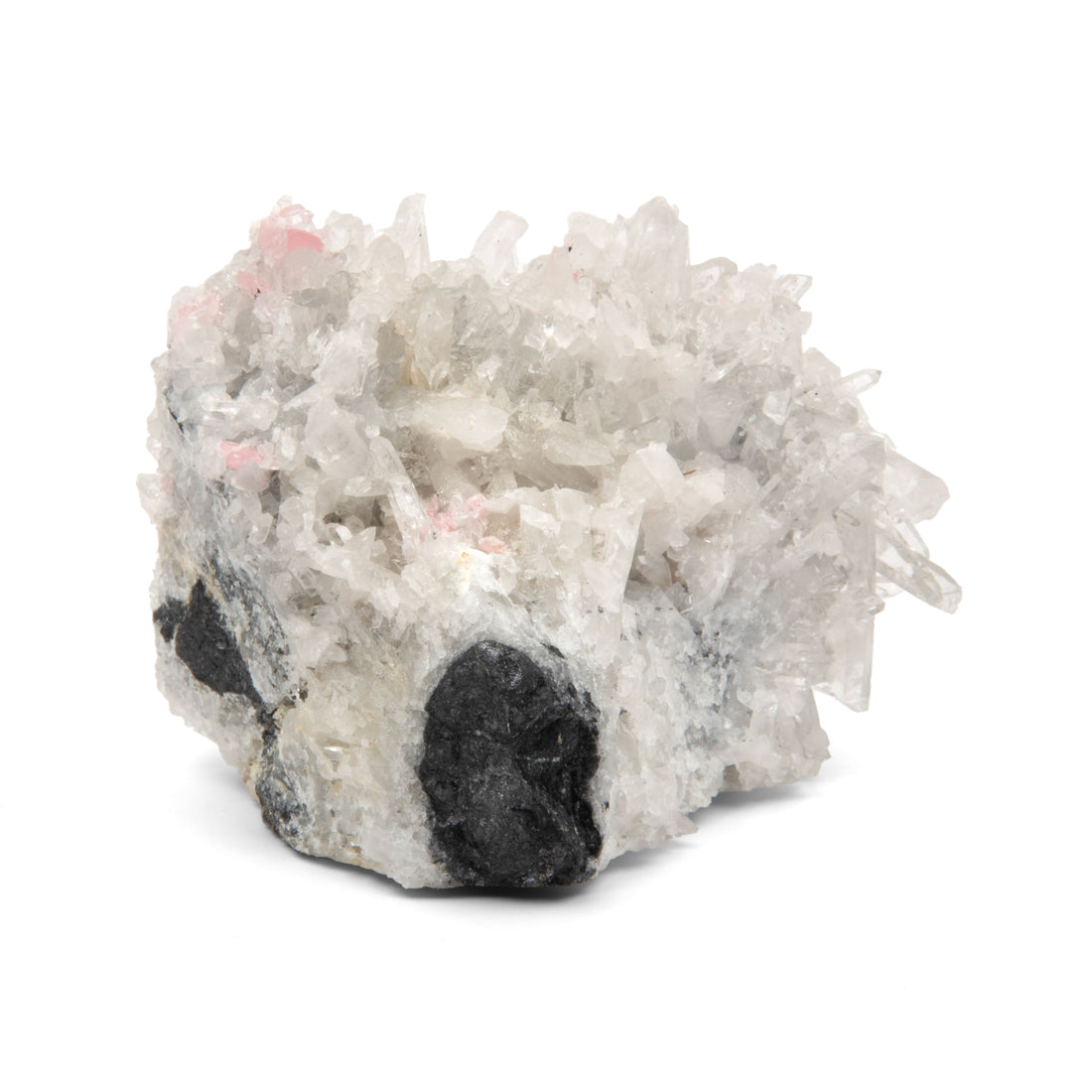 Quartz with Rhodochrosite