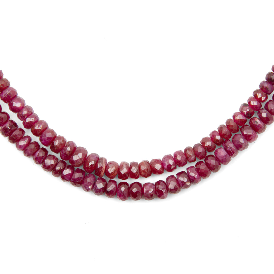Ruby - Beaded Necklace