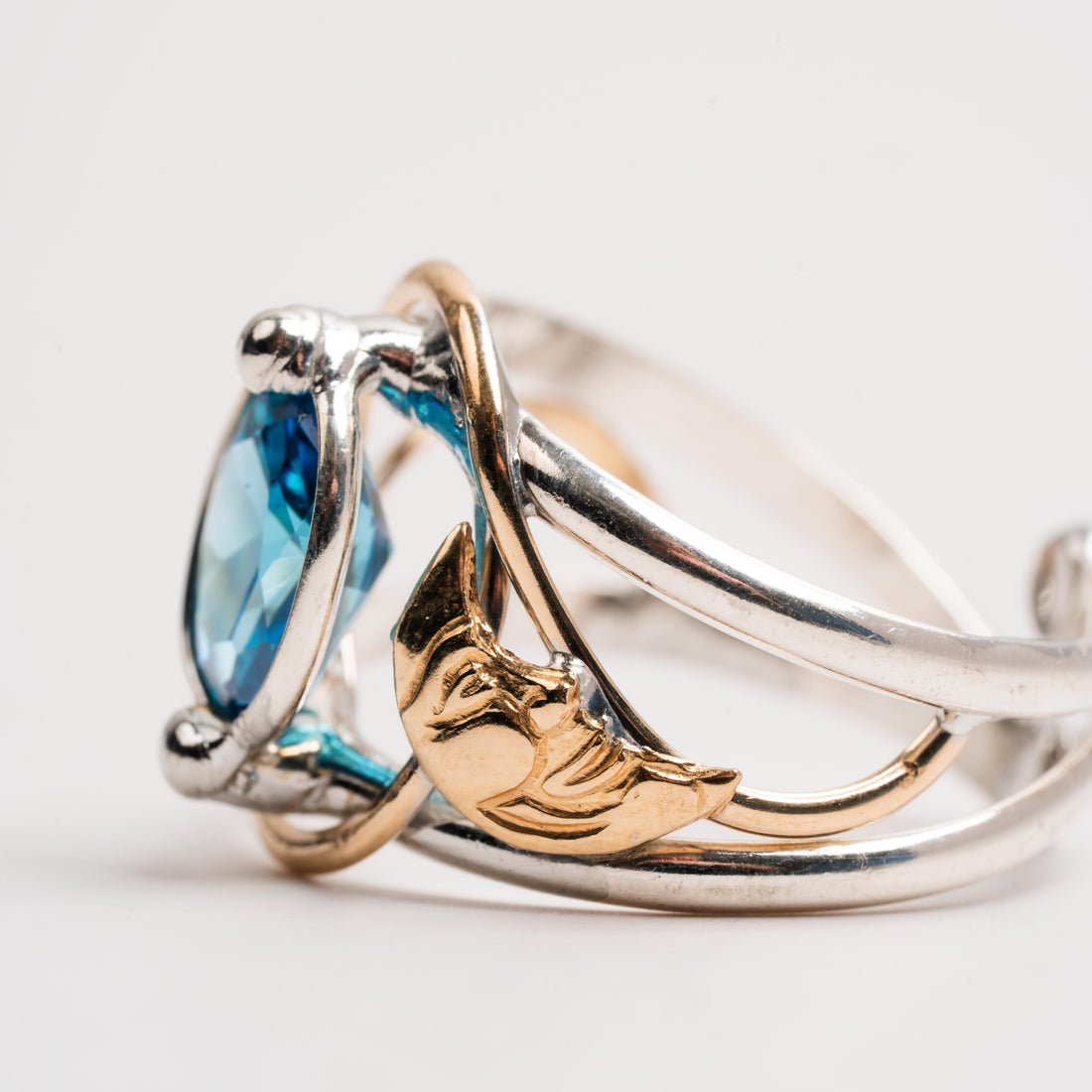 Topaz, Blue- Ring