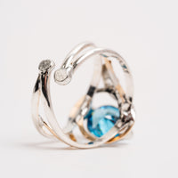 Topaz, Blue- Ring