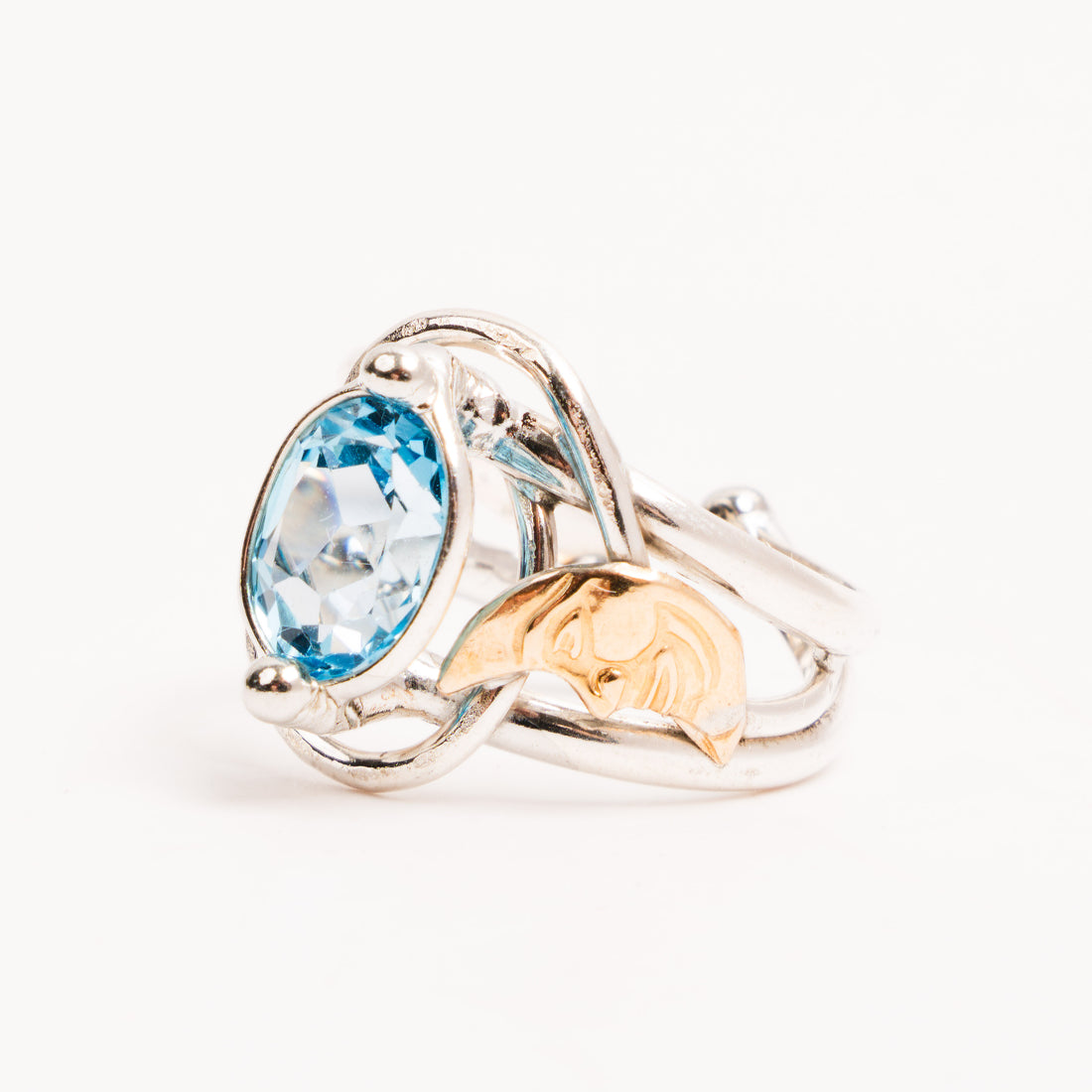 Topaz, Blue- Ring