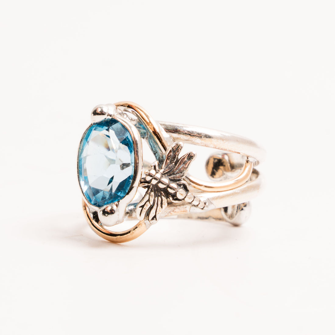 Topaz, Blue- Ring