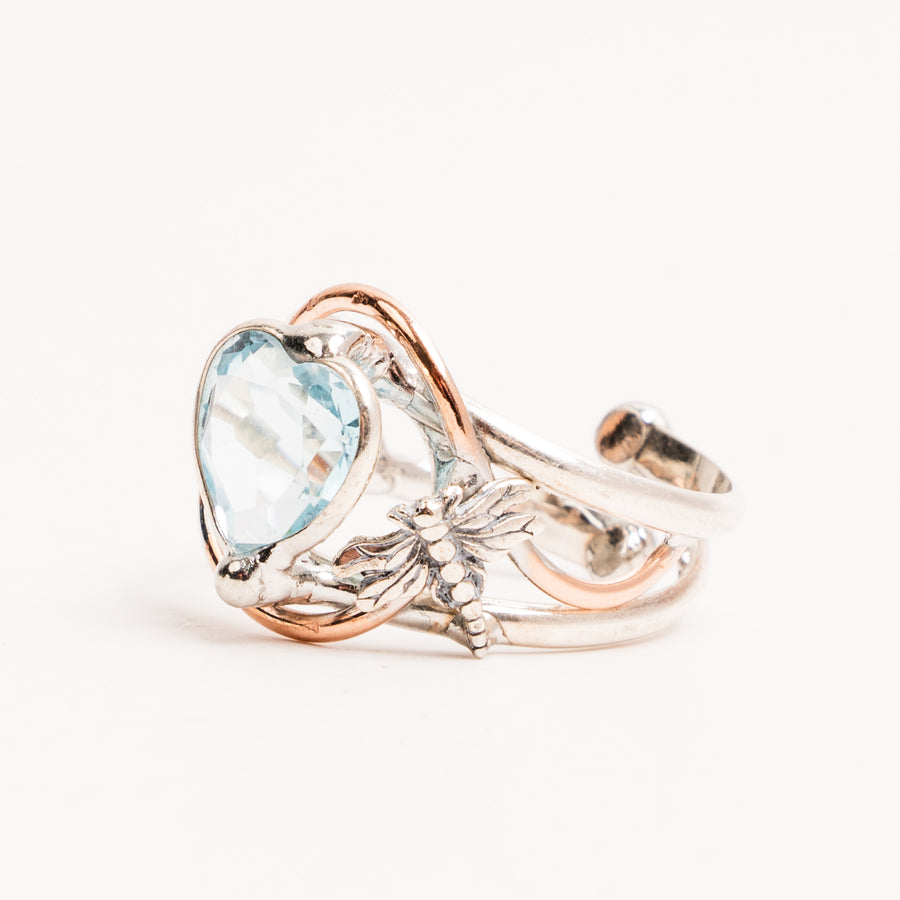 Topaz, Blue- Ring