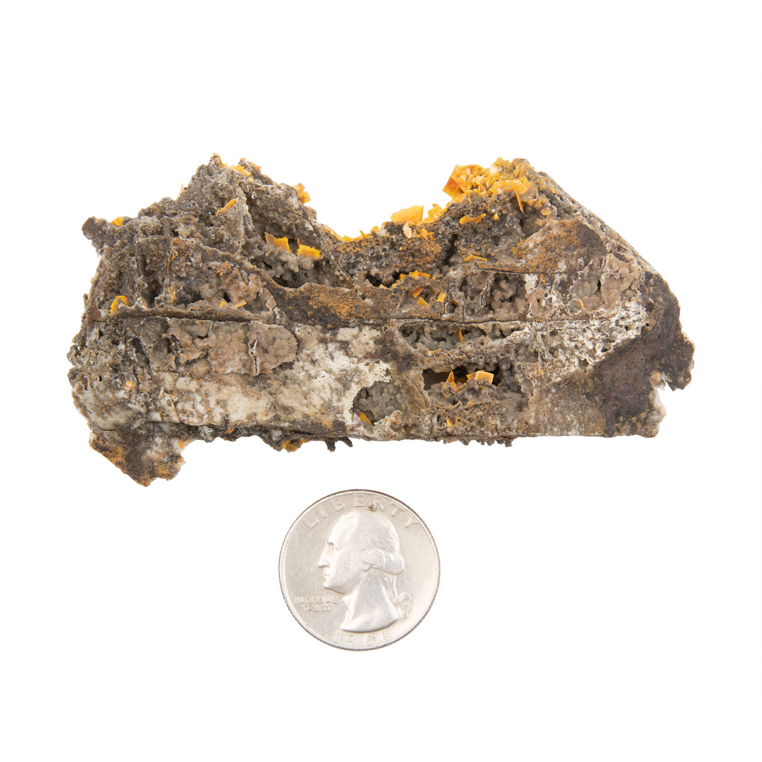 Wulfenite - Rough, Fragile