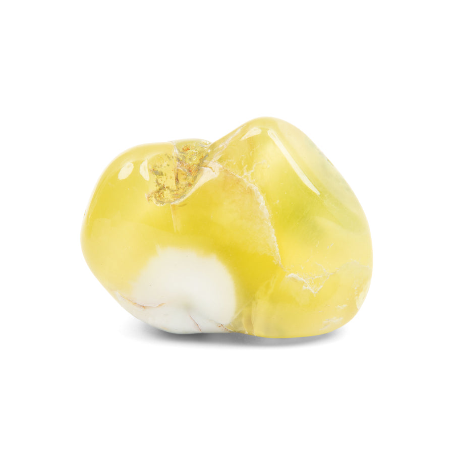 Yellow Prehnite - Polished, Freeform