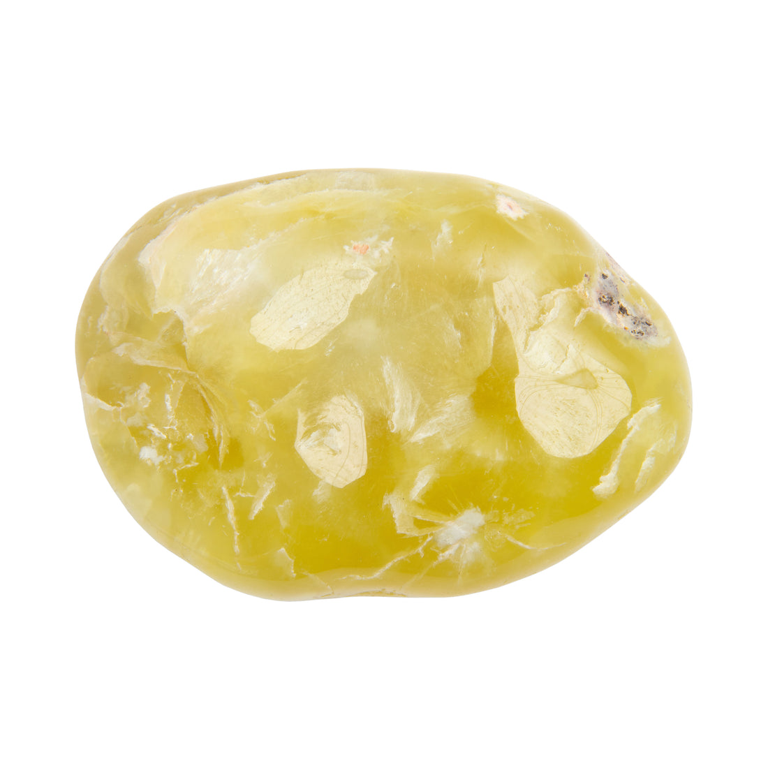 Yellow Prehnite - Palm