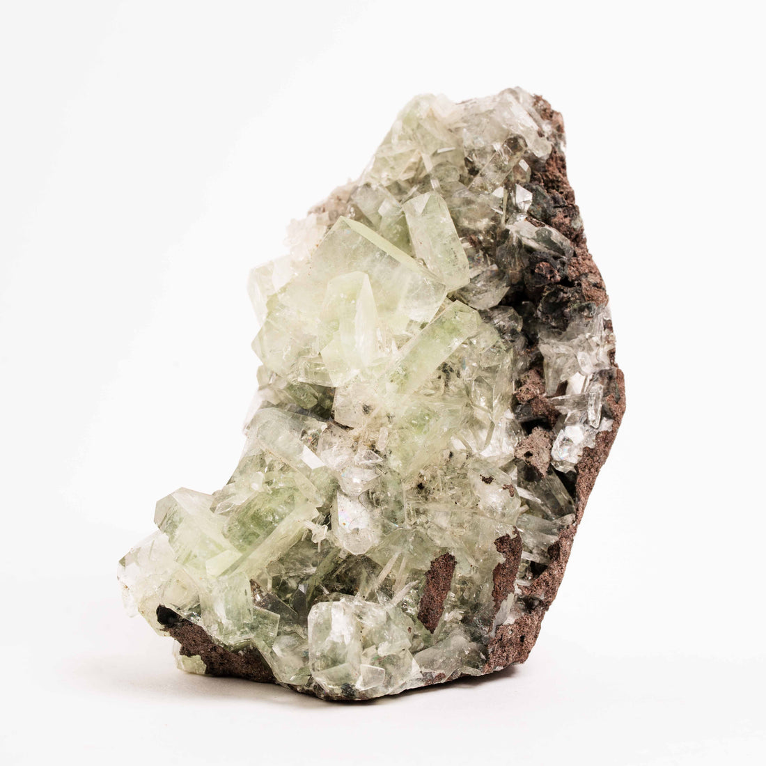 Apophyllite, Green - Cluster