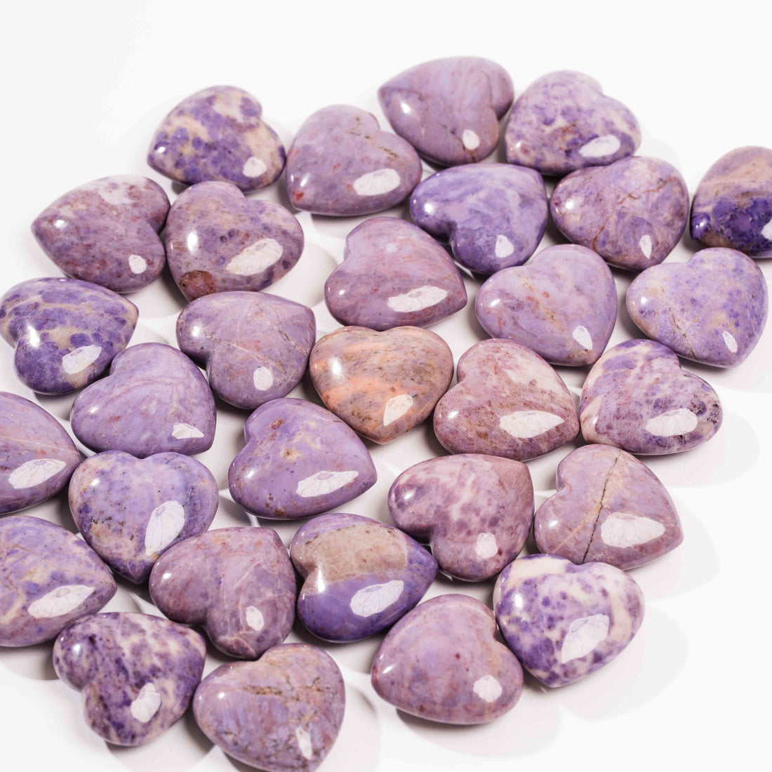 Jade, Lavender - Heart(s), Intuitively Selected