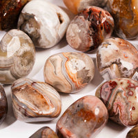 Agate - Botswana, Darker, Tumbled Stone(s)