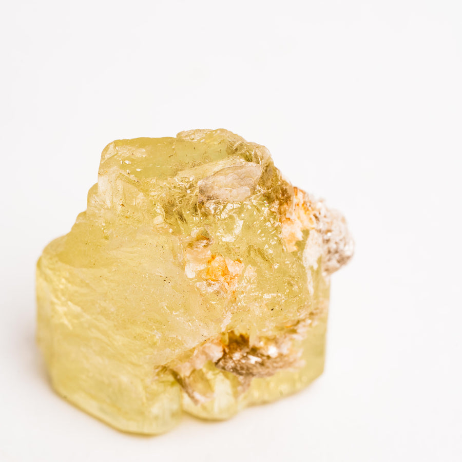 Heliodor w/ Mica  - Terminated, Polished