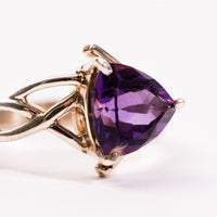 Amethyst - Triangular Cut, Ring(s)