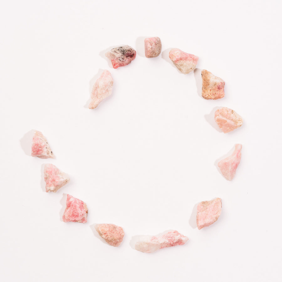 Tugtupite - Small, Rough, Intuitive Picks