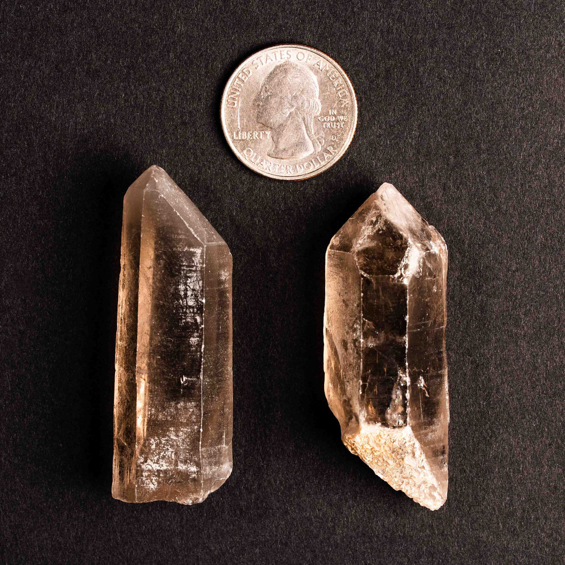 Quartz, Smoky Elestial - Points (Light)