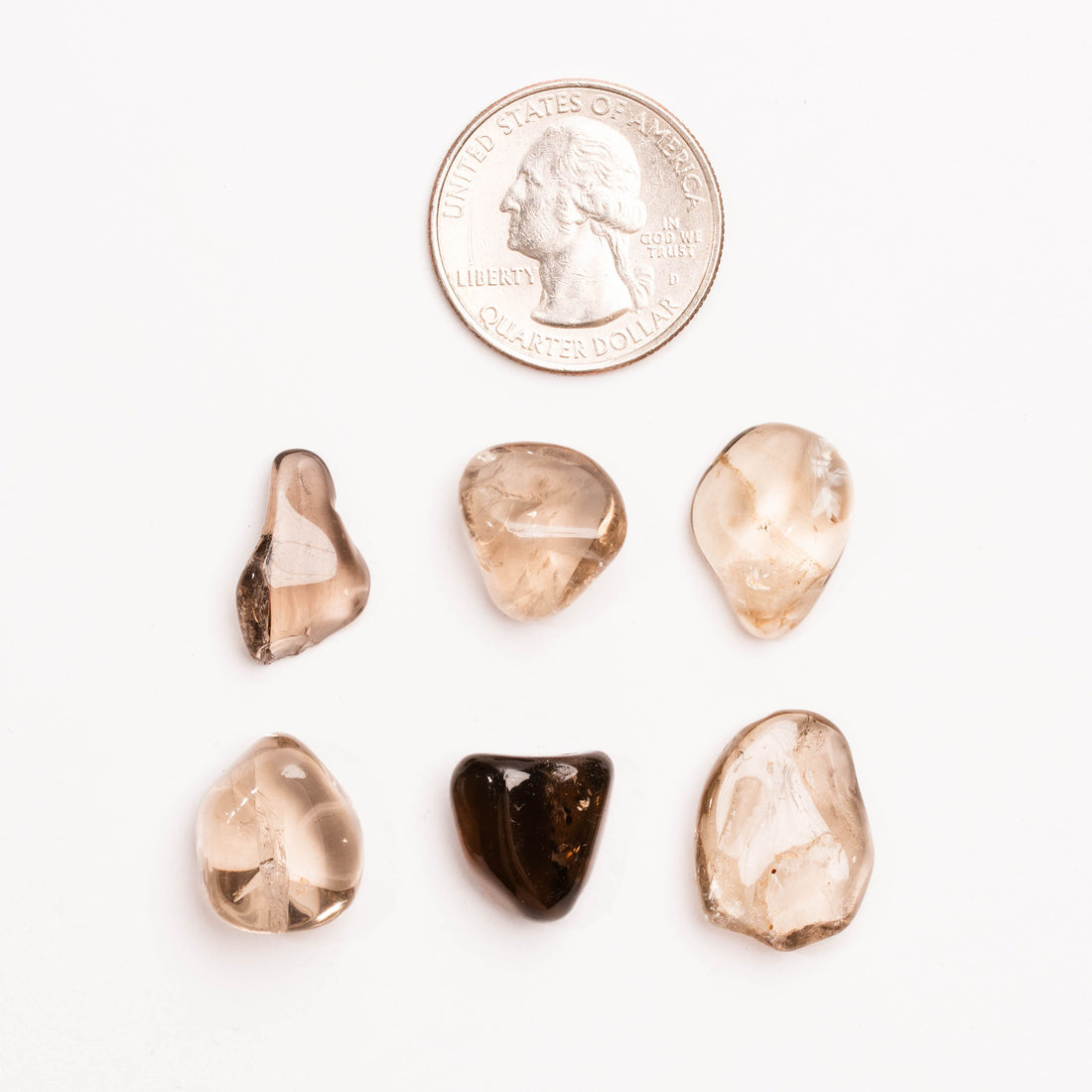 Smoky Quartz - Tumbled Stone(s)
