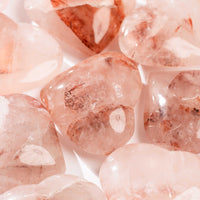 Quartz w/ Hematite - A/B-Grade, Polished, Heart(s)