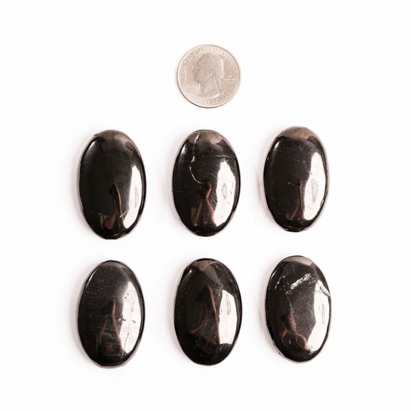 Shungite, Petrovsky - Soapstones/Palms
