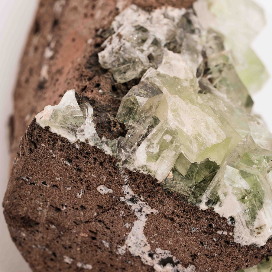 Apophyllite, Green - Cluster