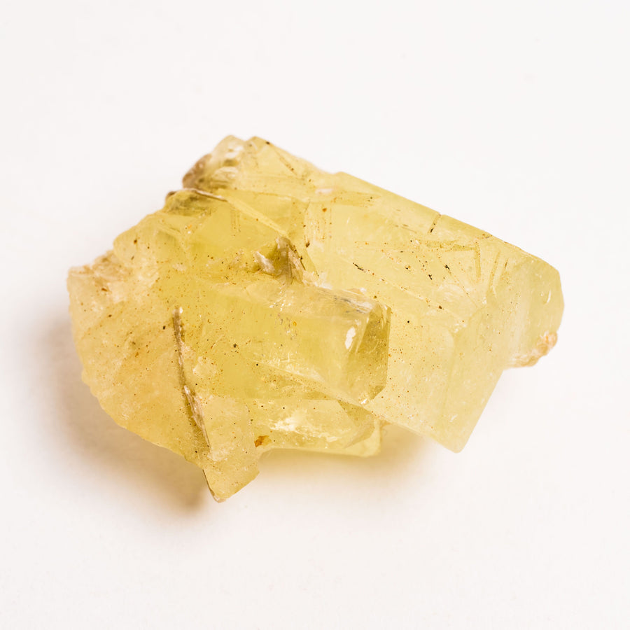 Heliodor w/ Mica  - Terminated, Polished