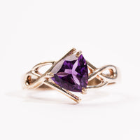 Amethyst - Triangular Cut, Ring(s)
