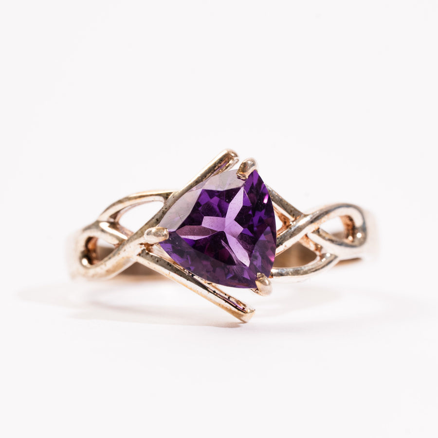 Amethyst - Triangular Cut, Ring(s)