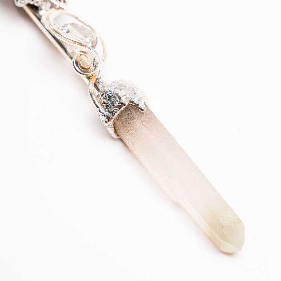 Hedenbergite, Danburite & Ruby in Zoisite Wand