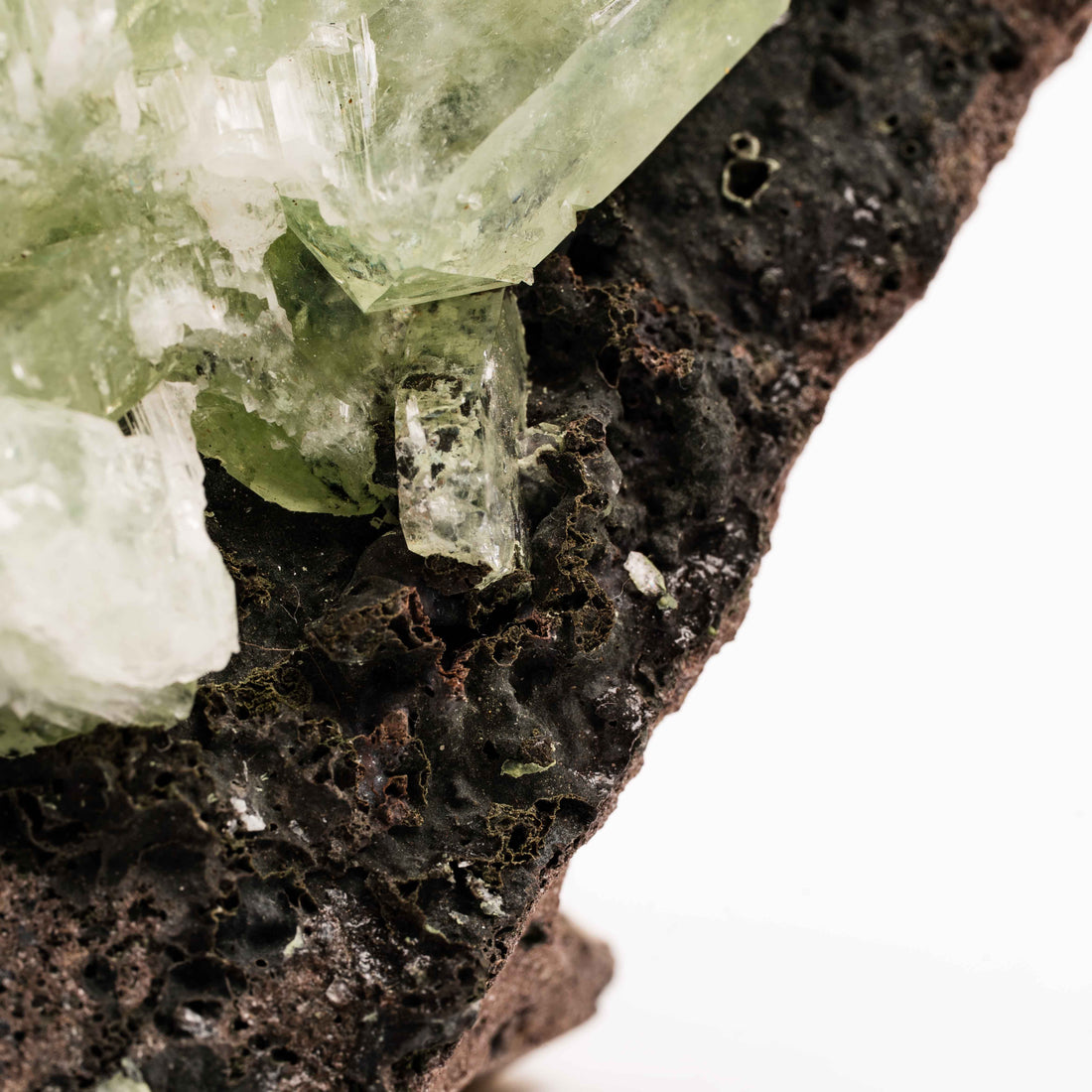Apophyllite, Green - Cluster