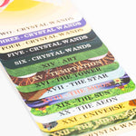 Individual Crystal Tarot Card