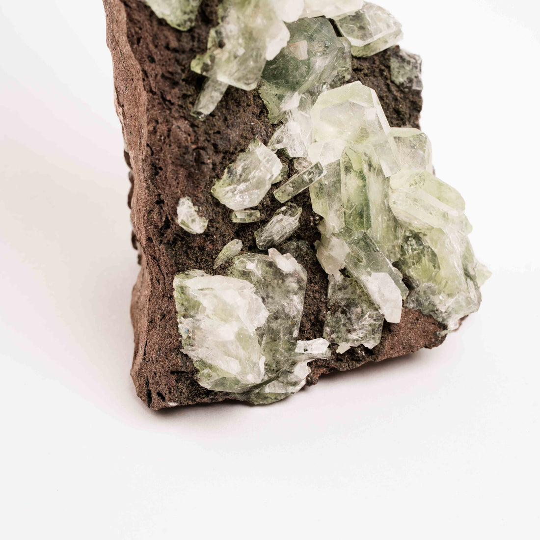 Apophyllite, Green - Cluster
