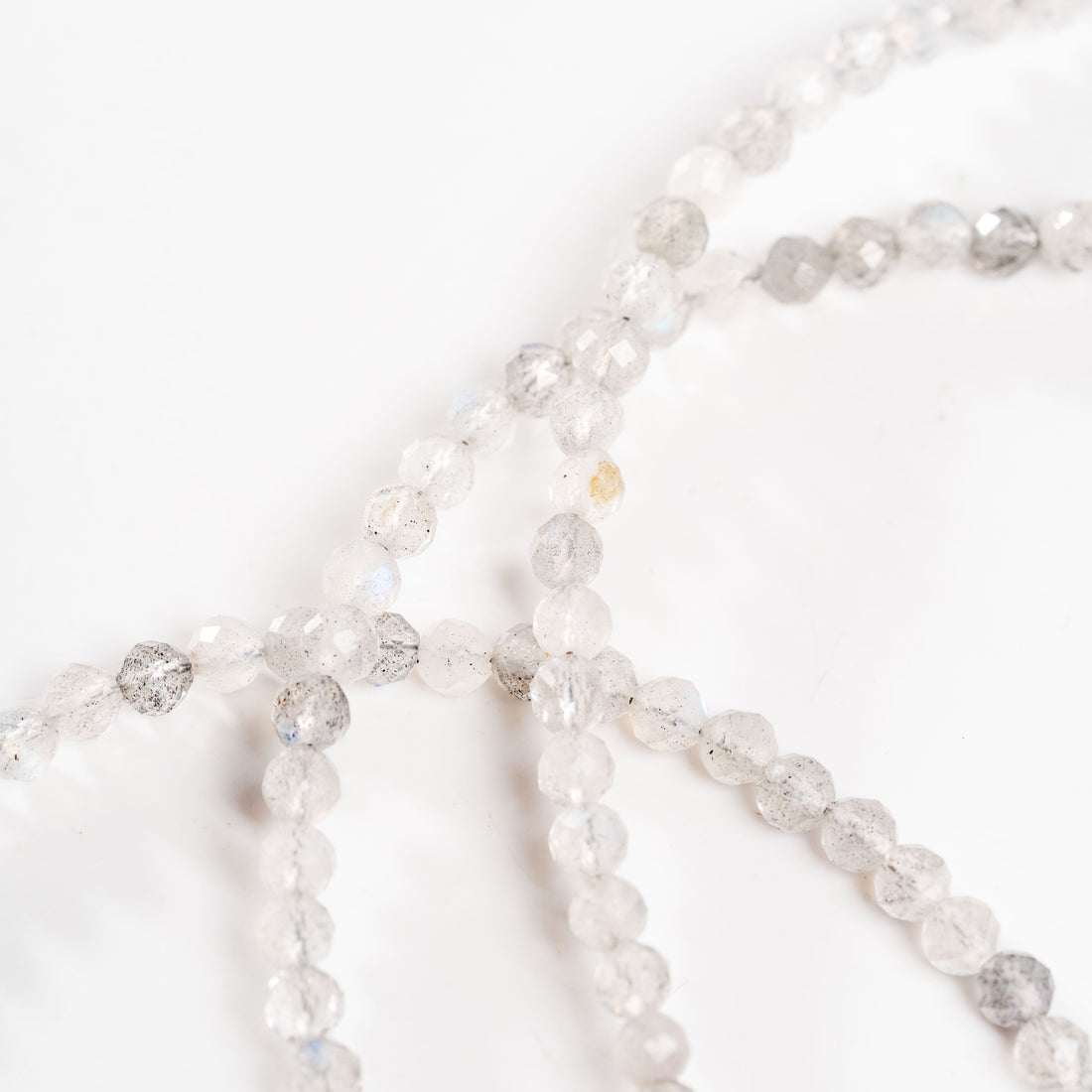 Labradorite - Faceted Beaded Bracelet