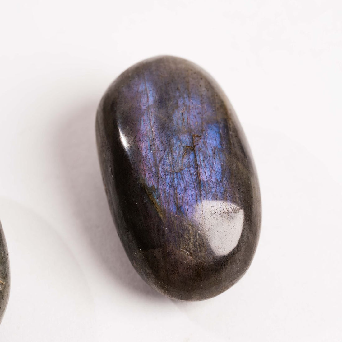 Labradorite, Blue/Purple Flash - Palms