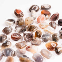 Agate - Botswana, Darker, Tumbled Stone(s)