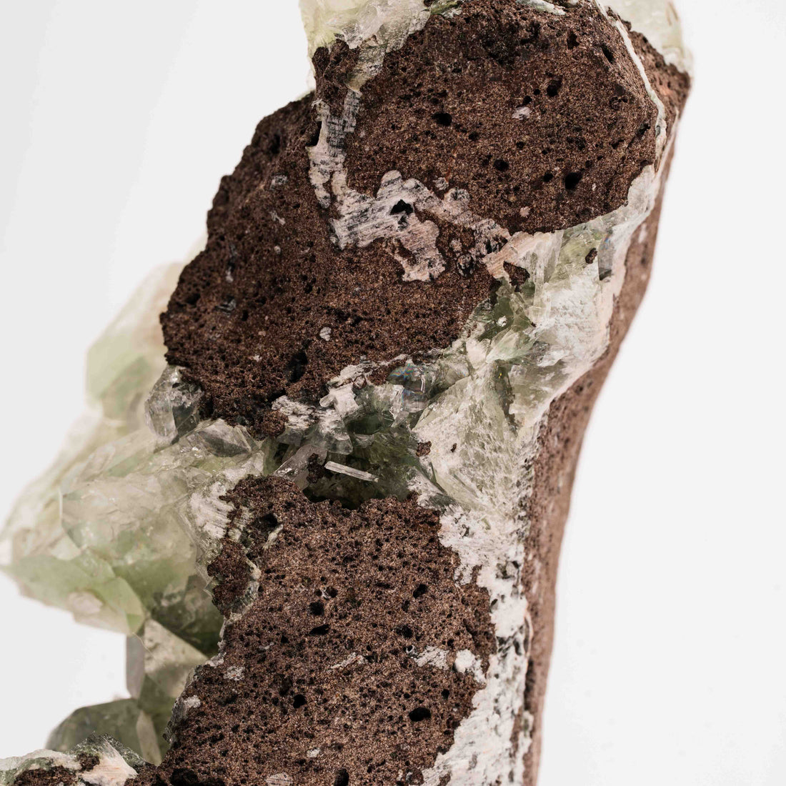 Apophyllite, Green - Cluster