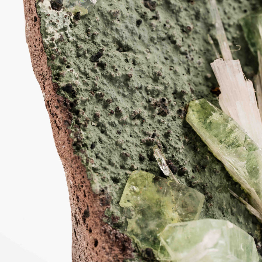 Apophyllite, Green - Cluster