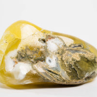 Yellow Prehnite - Polished