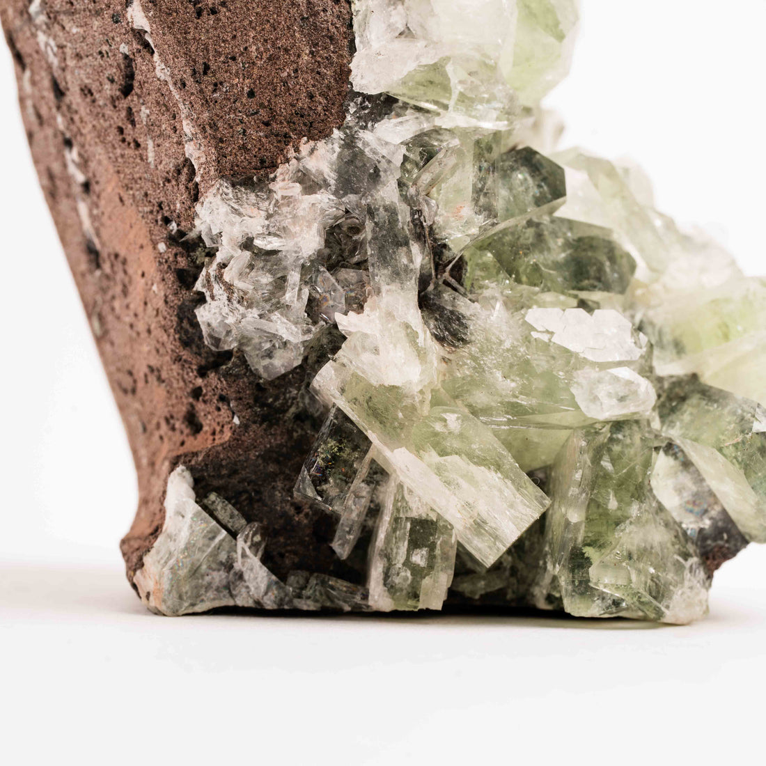 Apophyllite, Green - Cluster