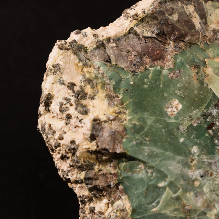 Opal Green, Rhyolite - Geode