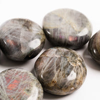Labradorite, Pink/Purple Flash - Palms